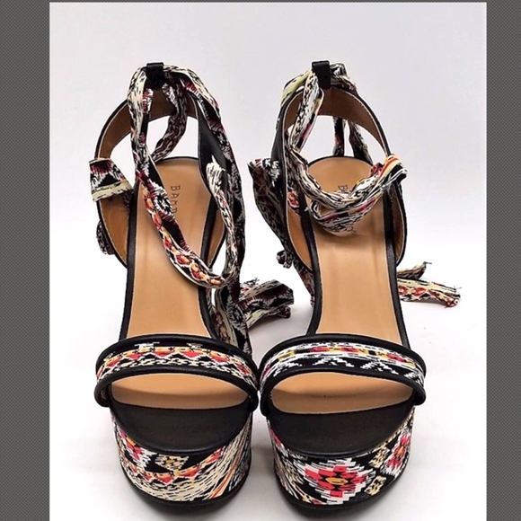 Bamboo Charade Wedges - Picture 2 of 4